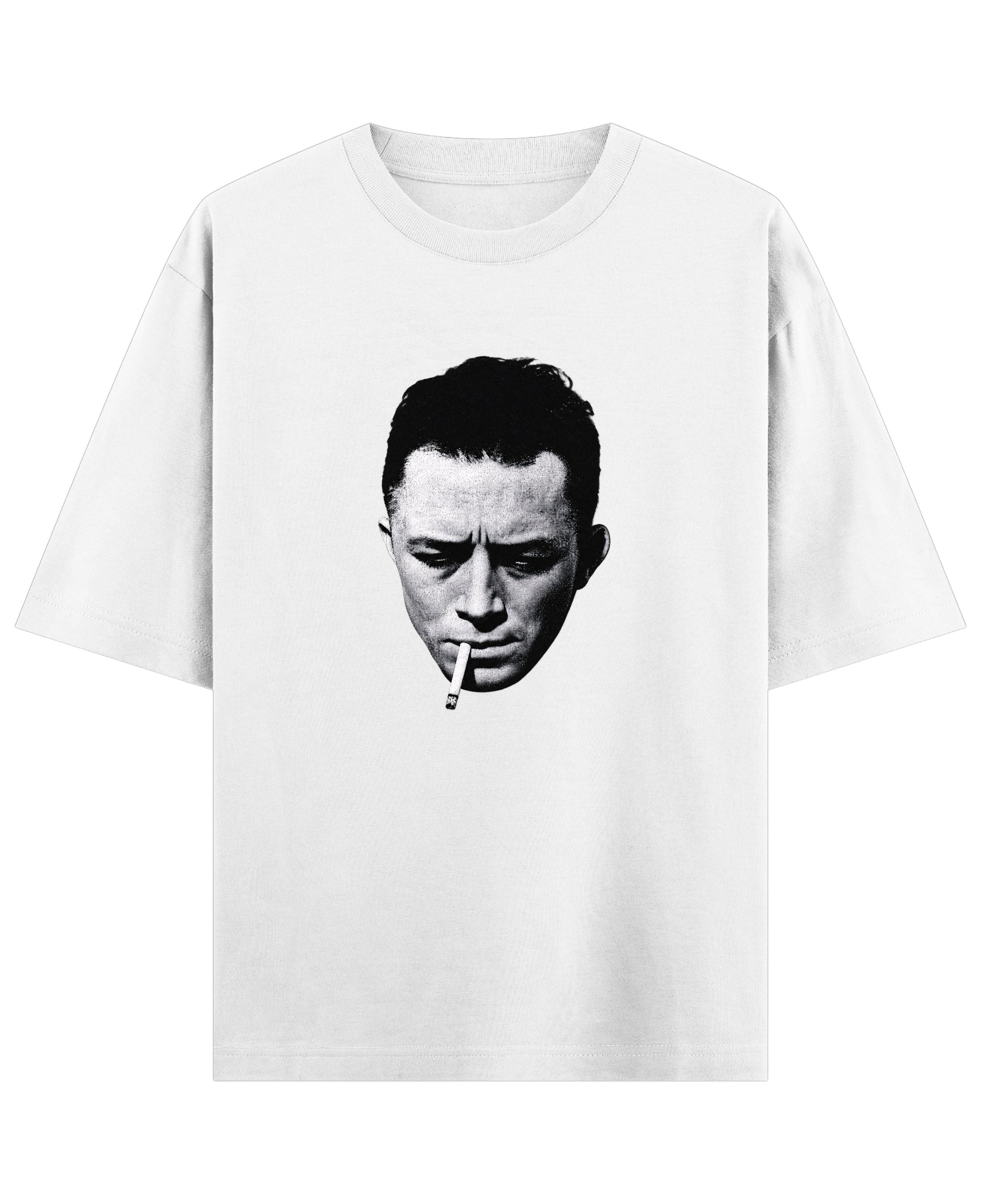 White Oversized T-shirt Front Design