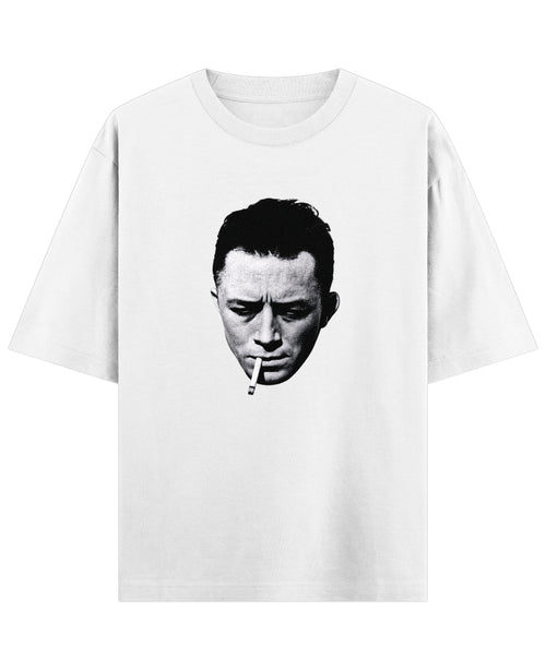 White Oversized T-shirt Front Design