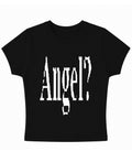 Black Baby Tee Front Design