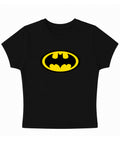 Black Baby Tee Front Design
