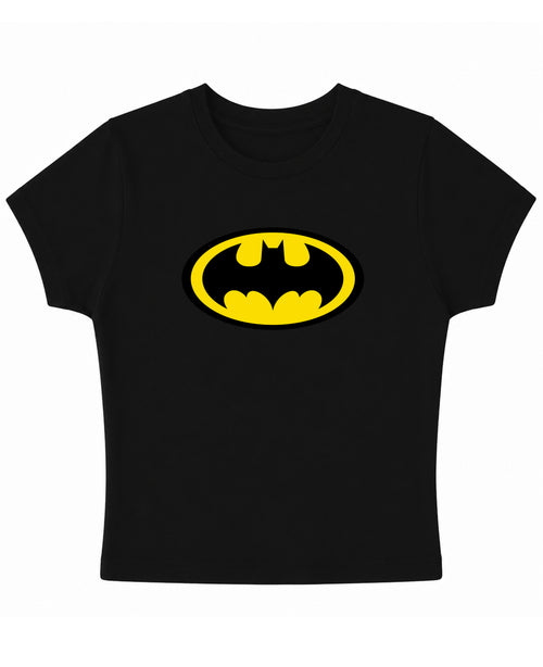 Black Baby Tee Front Design