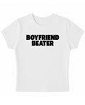 White Baby Tee Front Design