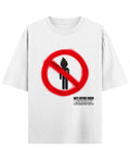 White Oversized T-shirt Front Design