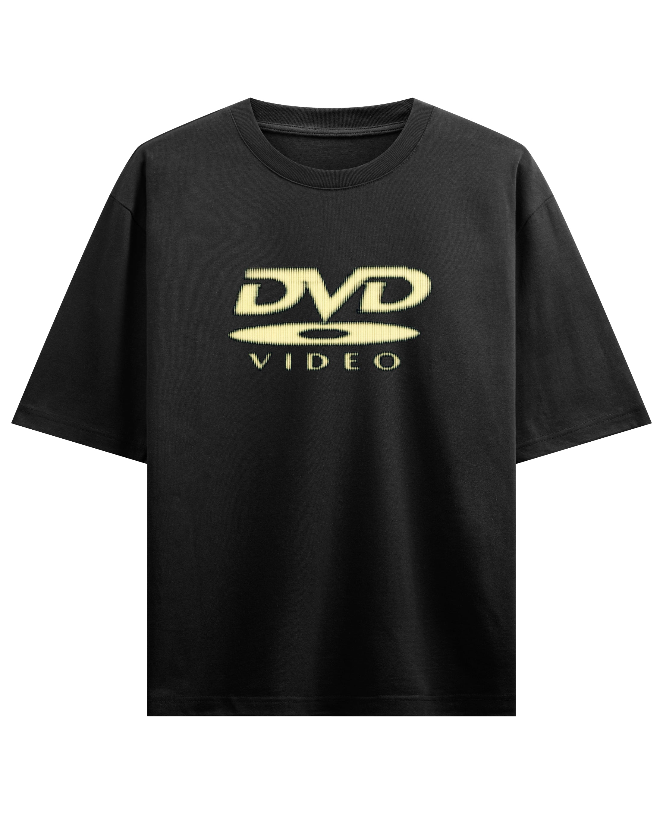 Black Oversized T-shirt Front Design