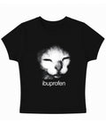 Black Baby Tee Front Design