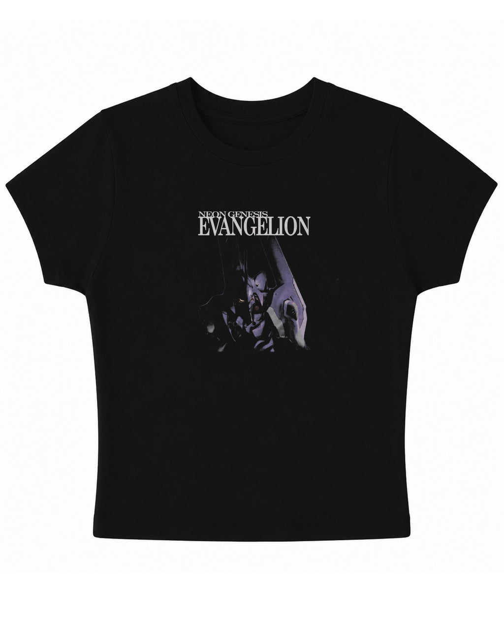 Black Baby Tee Front Design