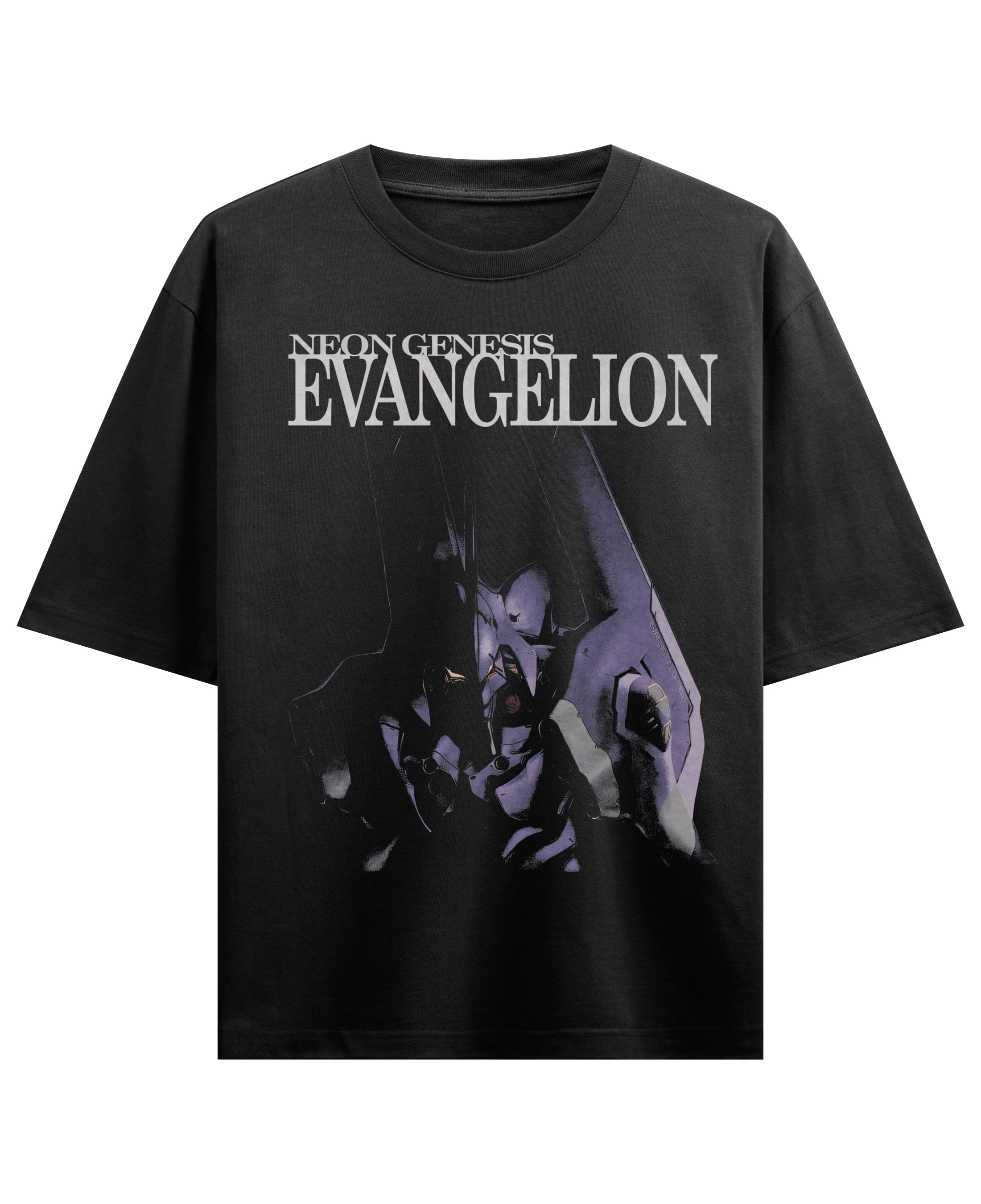 Black Oversized T-shirt Front Design